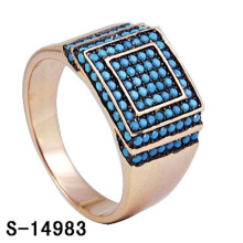 Imitation Jewelry 925 Sterling Silver Ring with Turquoise